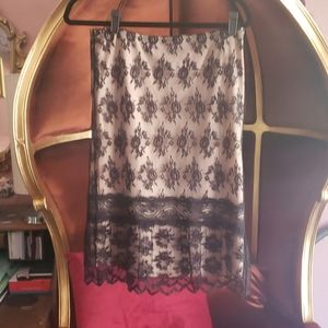 Express Lace Skirt Medium
